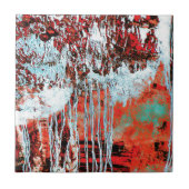 Carreau en céramique – Impulsion de corrosion (Devant)