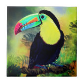 Carreau en céramique Toucan (Devant)