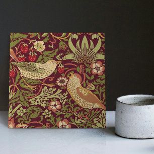 Carreau en céramique William Morris Strawberry Thi