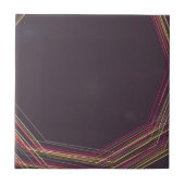 Carreau en noir 0900 art abstrait (Devant)