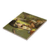 Carreau En plein soleil (En plein soleil) James Tissot (Côté)