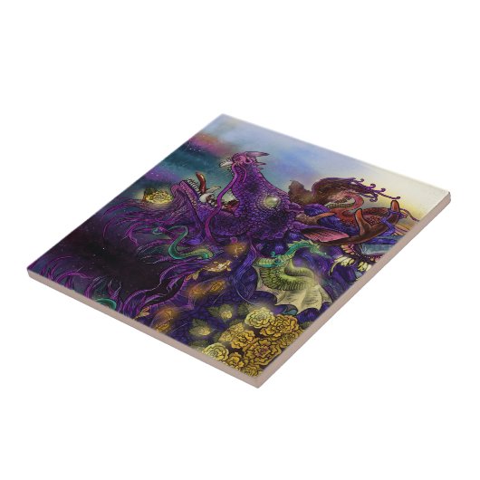 Carreau Enchantage de dragon (Côté)