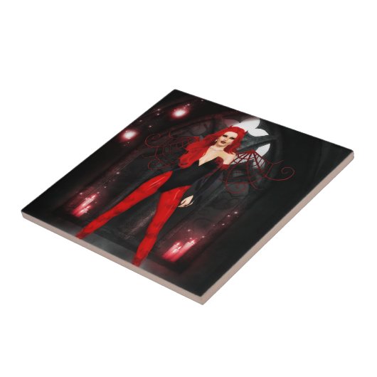 Carreau Enchanteuse d'aile de sang (Côté)