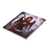 Carreau Enchanteuse sombre (Côté)