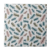 CARREAU ENCHANTING PINE LEAF PATTERNS (Devant)