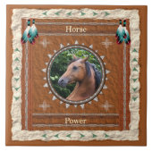 Carreau Énergie de la Puissance du Cheval (Devant)