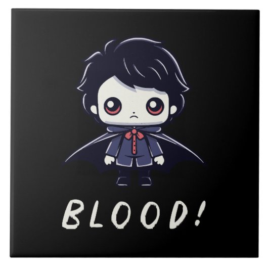 Carreau Enfant Vampire (Devant)