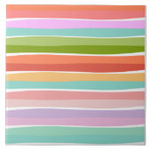 Carreau Enfants à rayures d'été (Devant)