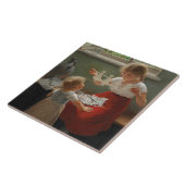 Carreau Enfants Fabriquant Des Silhouettes (Enfants Mignon (Côté)