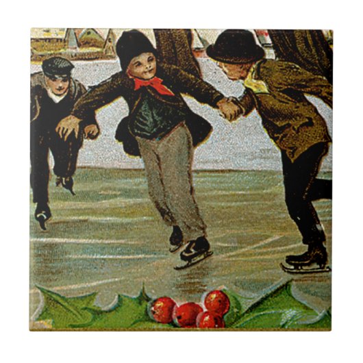 Carreau Enfants Iceskating (Devant)