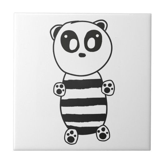 Carreau Enfants Panda (Devant)