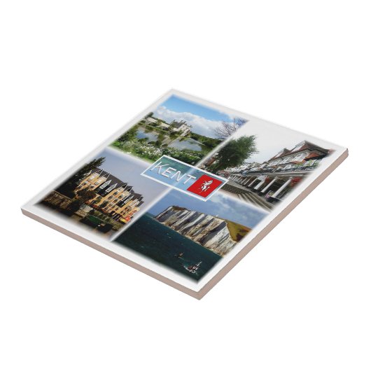 Carreau ENG006 CHÂTEAU DE LEEDS, PONT ROYAL NOUS, Douvres, (Côté)