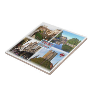 Carreau ENG013 YORK, Angleterre, Europe,