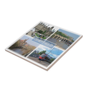 Carreau ENG016 SHEFFIELD, Yorkshire, Angleterre,