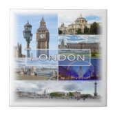 Carreau ENG025 LONDRES, Big Ben, Westminster, (Devant)