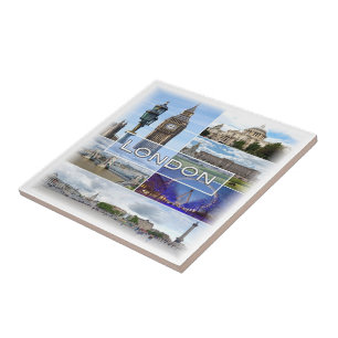 Carreau ENG025 LONDRES, Big Ben, Westminster,