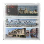 Carreau ENG026 LIVERPOOL, Angleterre, Europe, (Devant)