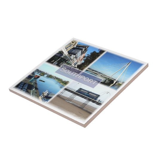 Carreau ENG035 SOUTHPORT, Angleterre, Europe, (Côté)