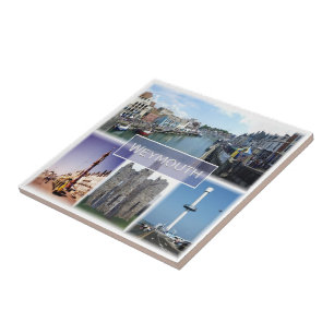 Carreau ENG036 WEYMOUTH, Angleterre, Europe,