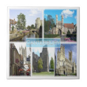 Carreau ENG050 CANTERBURY, Europe, Angleterre, (Devant)