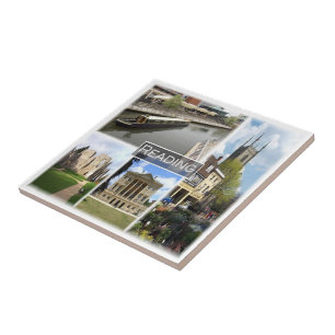 Carreau ENG052 READING, Europe, Angleterre,