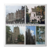 Carreau ENG067 NOTTINGHAM, Angleterre, Europe, (Devant)