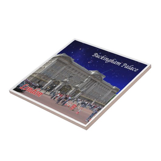 CARREAU ENG092 LONDRES BUCKINGHAM PALACE, (Côté)