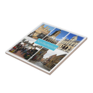 Carreau ENG099 NORTHAMPTON, Angleterre, Europe,