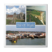 Carreau ENG101 ÎLE DE WIGHT. Angleterre, Europe, (Devant)