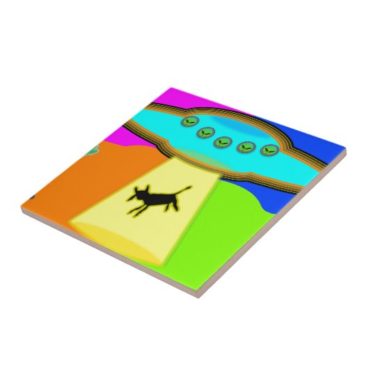 Carreau Enlèvement d'Aliens (Côté)