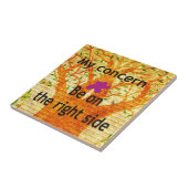 Carreau Enraciné dans la droiture Baobab perspective Vinta (Côté)