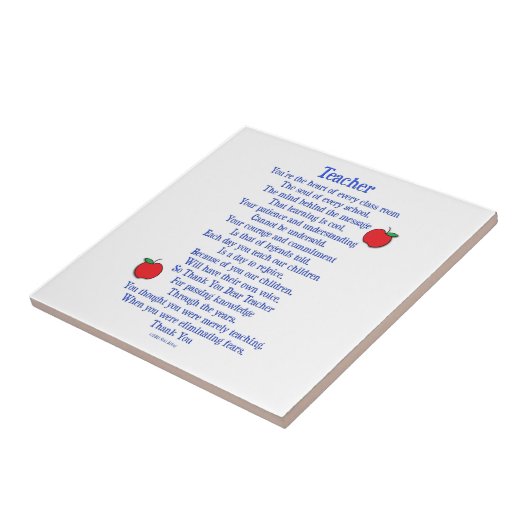 Carreau Enseignant (Côté)