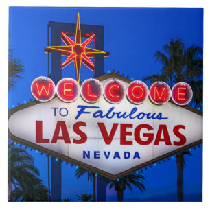 Carreau Enseigne de bienvenue à Las Vegas