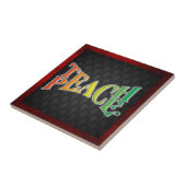 Carreau Enseignez la paix (Côté)