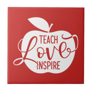 Carreau Enseignez l'amour inspirent