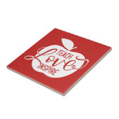 Carreau Enseignez l'amour inspirent (Côté)