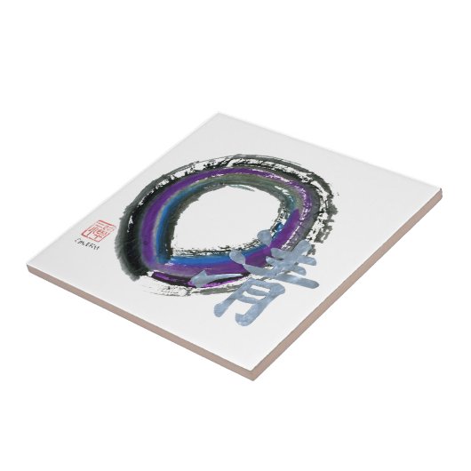 Carreau Enso, clarté argentée (Côté)