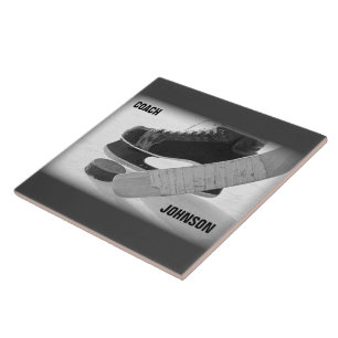 Carreau Entraîneur de hockey sur glace Merci