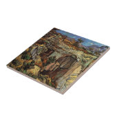 Carreau Entrée de Carrière, Saint-Remy par Vincent van Gog (Côté)