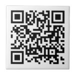 Carreau Entreprise Client Code QR Modèle Petit<br><div class="desc">Entreprise Client QR Code Modèle Home Décor / Home Accents / Carreaux décoratifs Petits carreaux en céramique.</div>