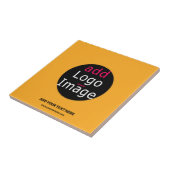 Carreau Entreprise moderne Personnalisé Macaroni & Tee de  (Côté)