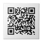 Carreau Entreprise personnalisée Code QR Modèle petit<br><div class="desc">Entreprise sur mesure Code QR Modèle Home Décor / Home Accents / Carreaux décoratifs Petits carreaux en céramique.</div>