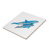 Carreau Épaulards tribaux (Côté)