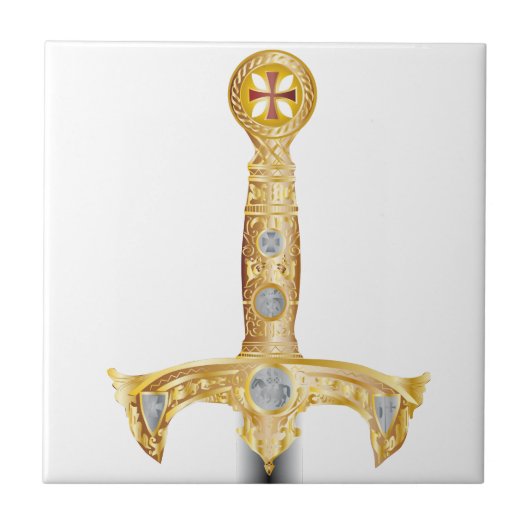 Carreau Épée des knigths templar (Devant)