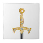 Carreau Épée d'un chevalier Templar (Devant)