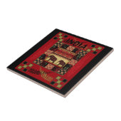 Carreau Ephapes ethniques disparates en Inde (Côté)