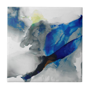 Carreau Ephéméral - Bleu et gris