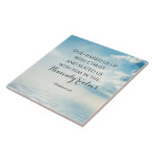 Carreau Éphésiens 2:6 Dieu nous a élevés avec le Christ, B (Côté)