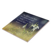 Carreau Éphésiens 2:8 Par Grâce Vous Avez Été Sauvé La Bib (Côté)