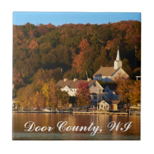 Ephraim, le Wisconsin au coucher du soleil